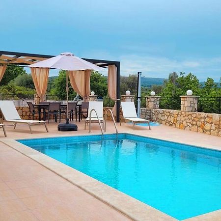 Natural View Villa With Private Pool Skouloúfia Exterior foto