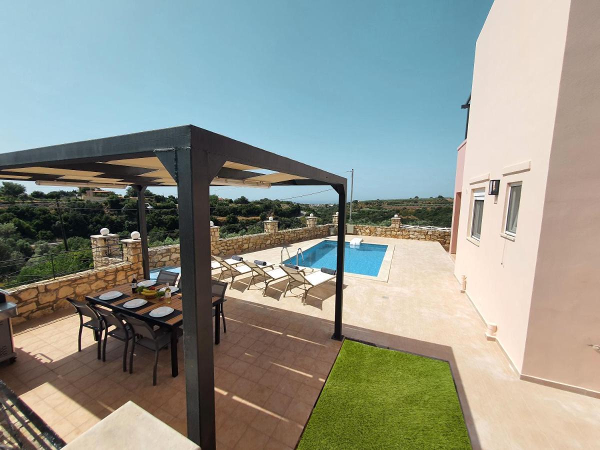 Natural View Villa With Private Pool Skouloúfia Exterior foto