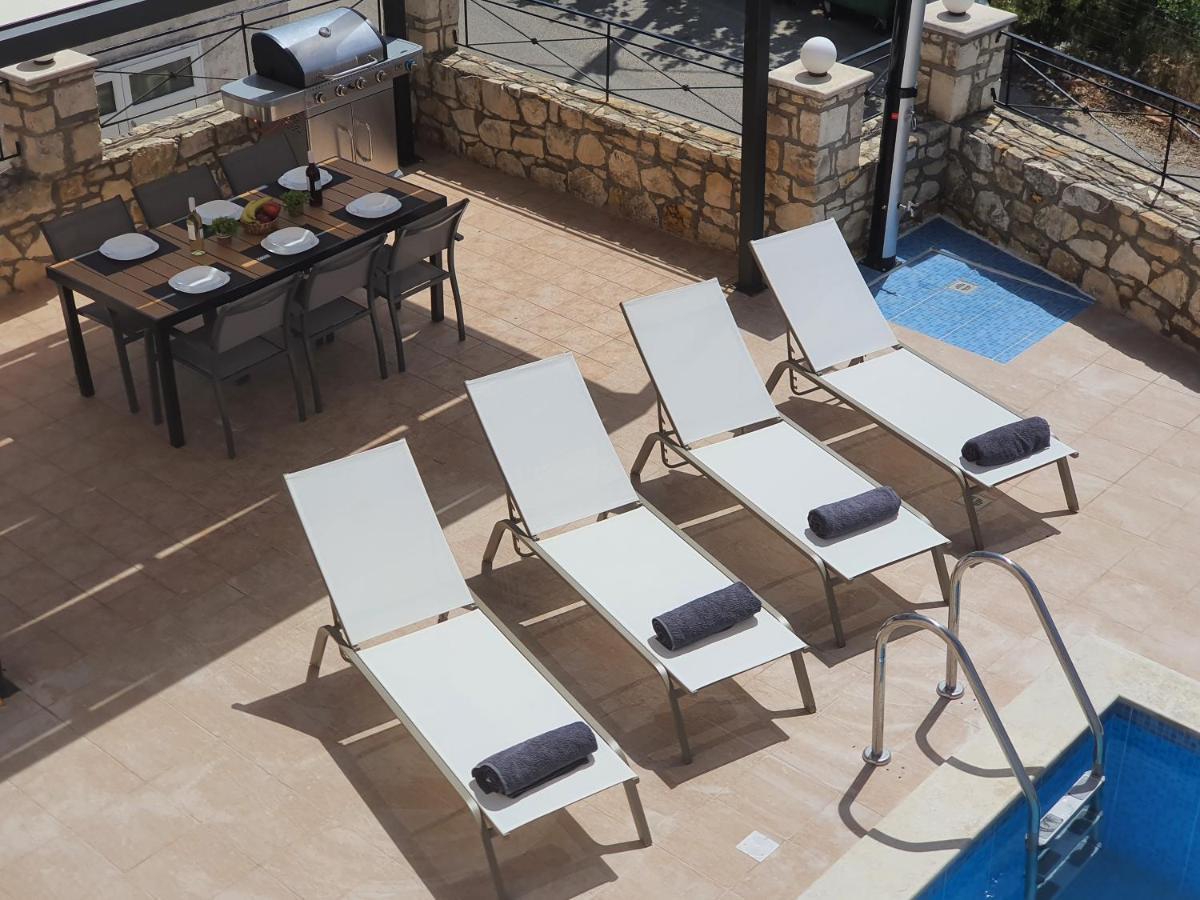 Natural View Villa With Private Pool Skouloúfia Exterior foto